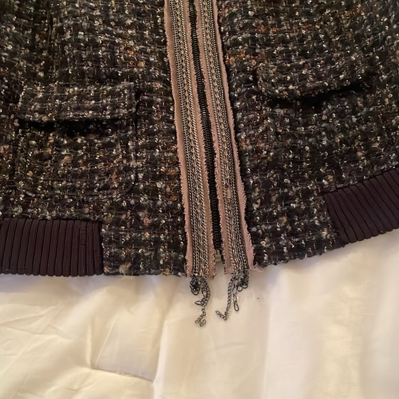 Loft tweed bomber style jacket. - Picture 4 of 6